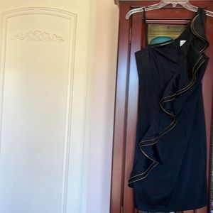 Black cocktail dress